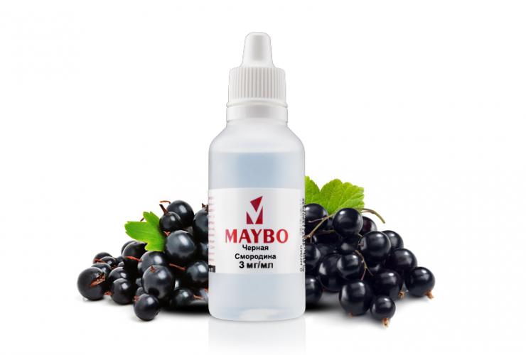 Жидкость Maybo, 30 мл, Черная смородина, 03 мг/мл