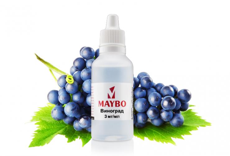 Жидкость Maybo, 30 мл, Виноград, 09 мг/мл